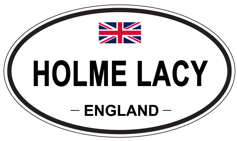 HOLME LACY, England - Oval Magnet