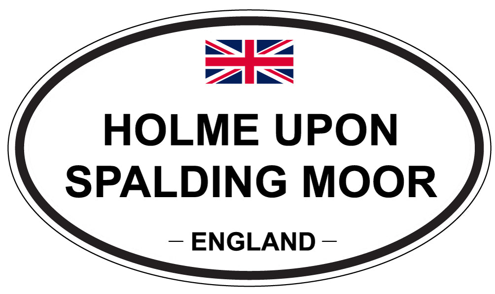 HOLME UPON SPALDING MOOR, England - Oval Magnet