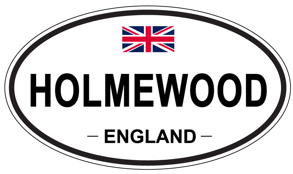 HOLMEWOOD, England - Oval Magnet