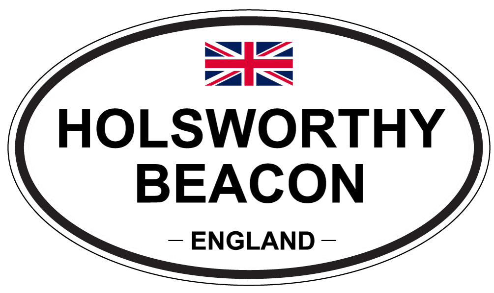 HOLSWORTHY BEACON, England - Oval Magnet