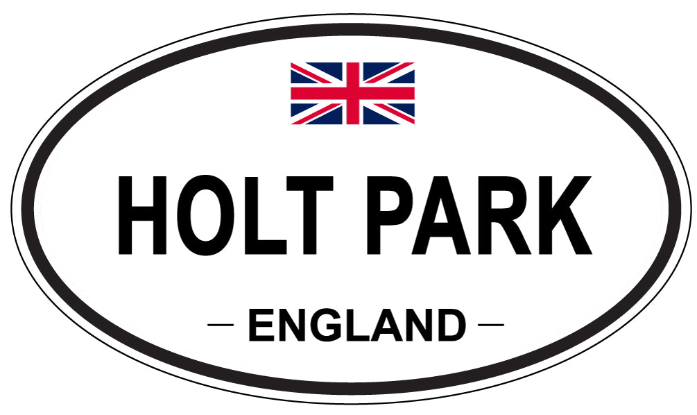 HOLT PARK, England - Oval Magnet