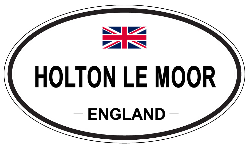 HOLTON LE MOOR, England - Oval Magnet