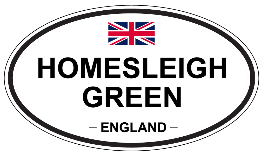 HOMESLEIGH GREEN, England - Oval Magnet