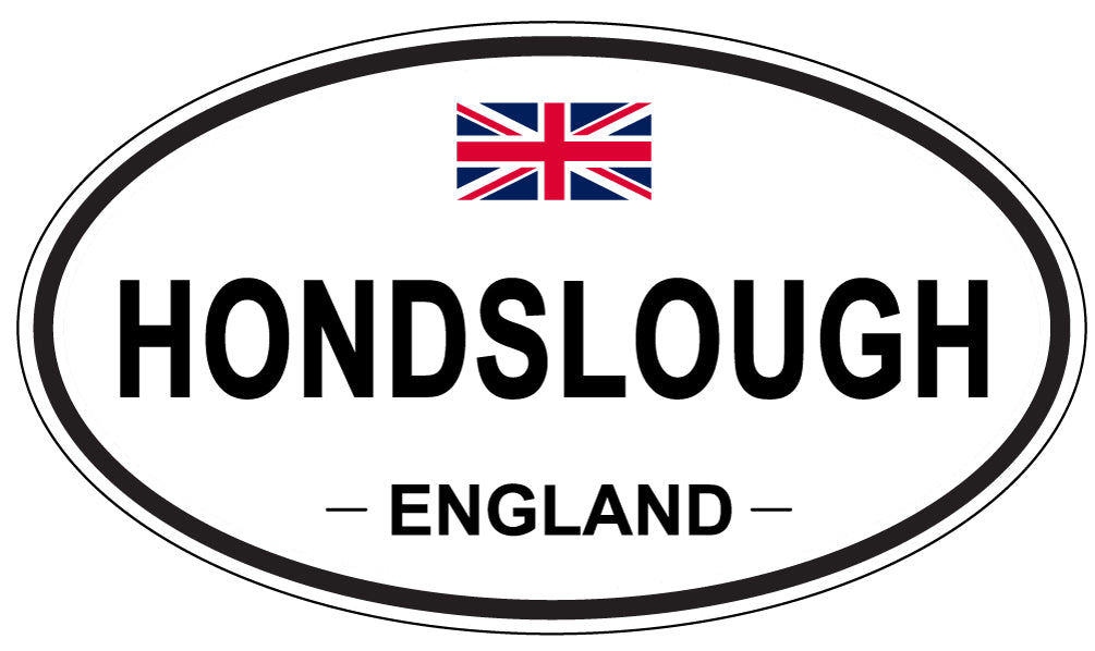 HONDSLOUGH, England - Oval Magnet