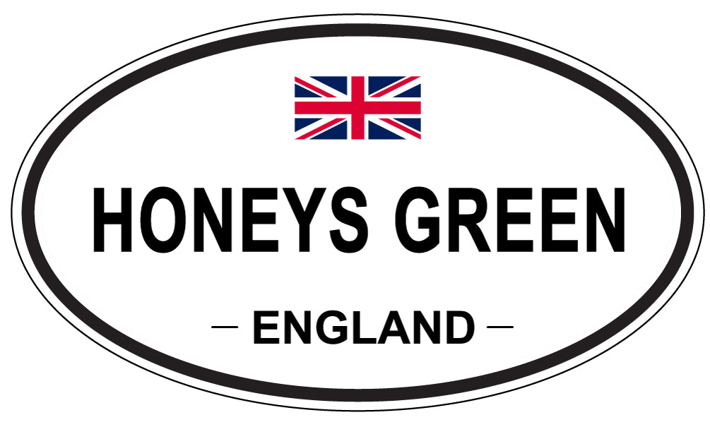 HONEYS GREEN, England - Oval Magnet