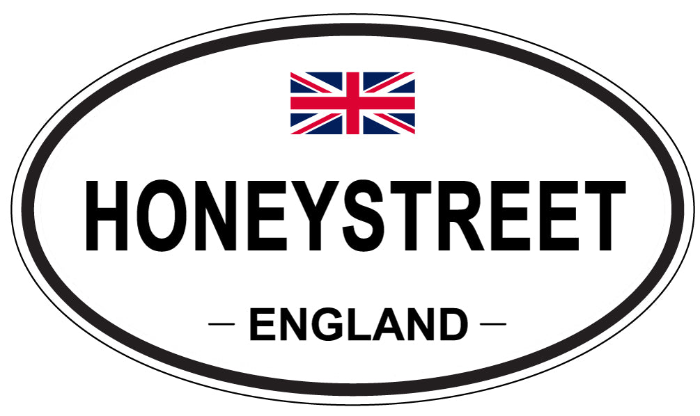 HONEYSTREET, England - Oval Magnet