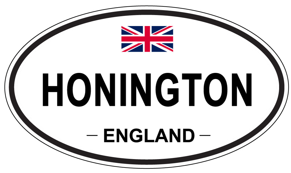 HONINGTON, England - Oval Magnet