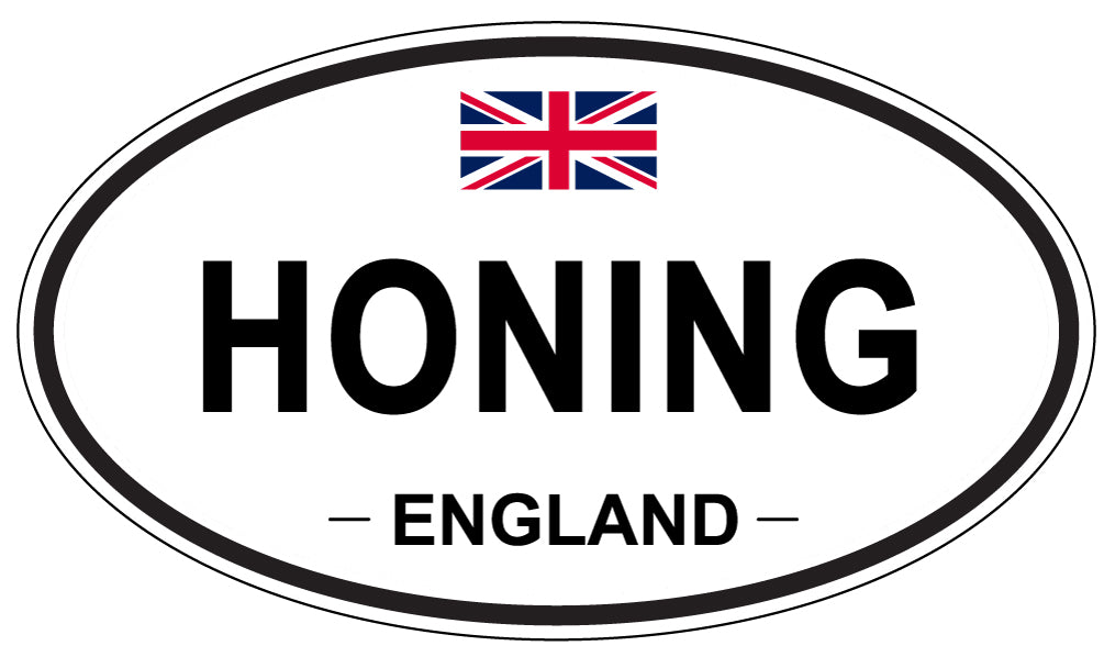 HONING, England - Oval Magnet