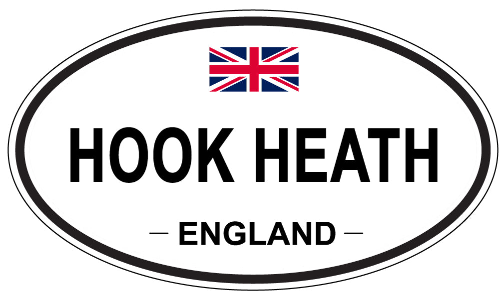 HOOK HEATH, England - Oval Magnet