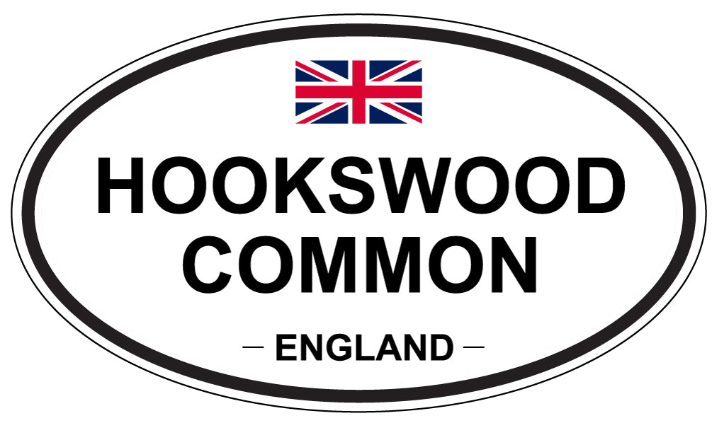 HOOKSWOOD COMMON, England - Oval Magnet