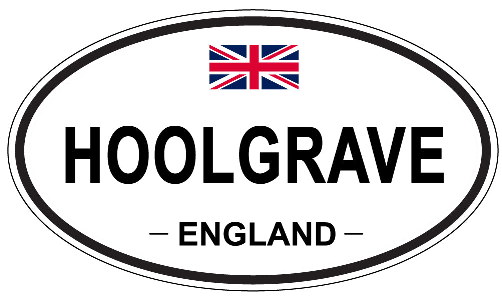 HOOLGRAVE, England - Oval Magnet