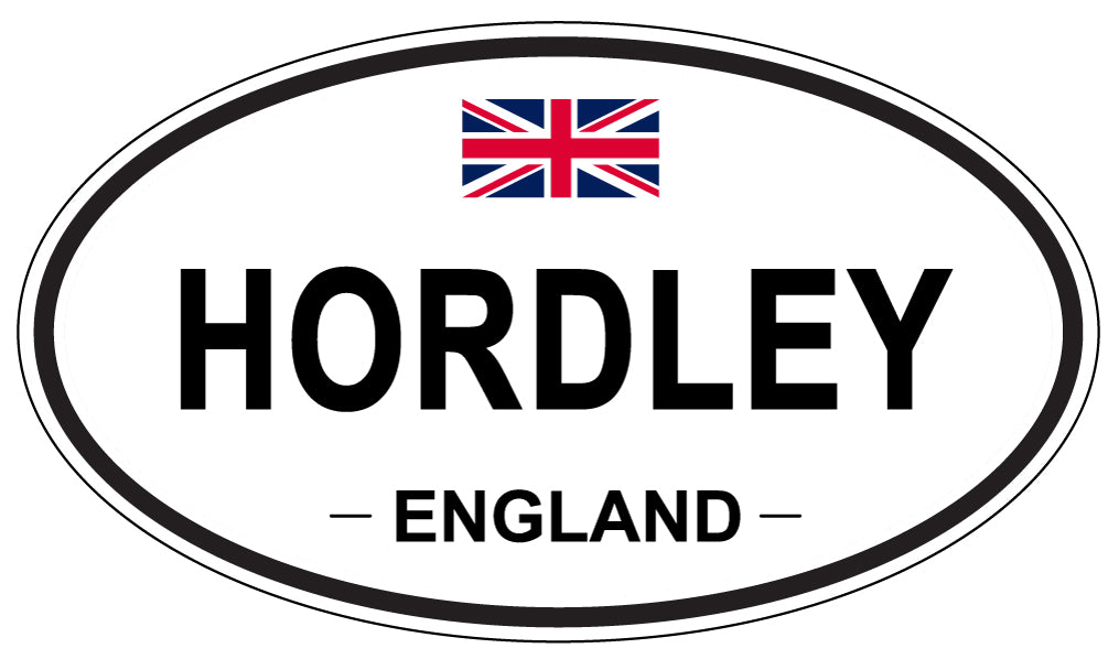 HORDLEY, England - Oval Magnet