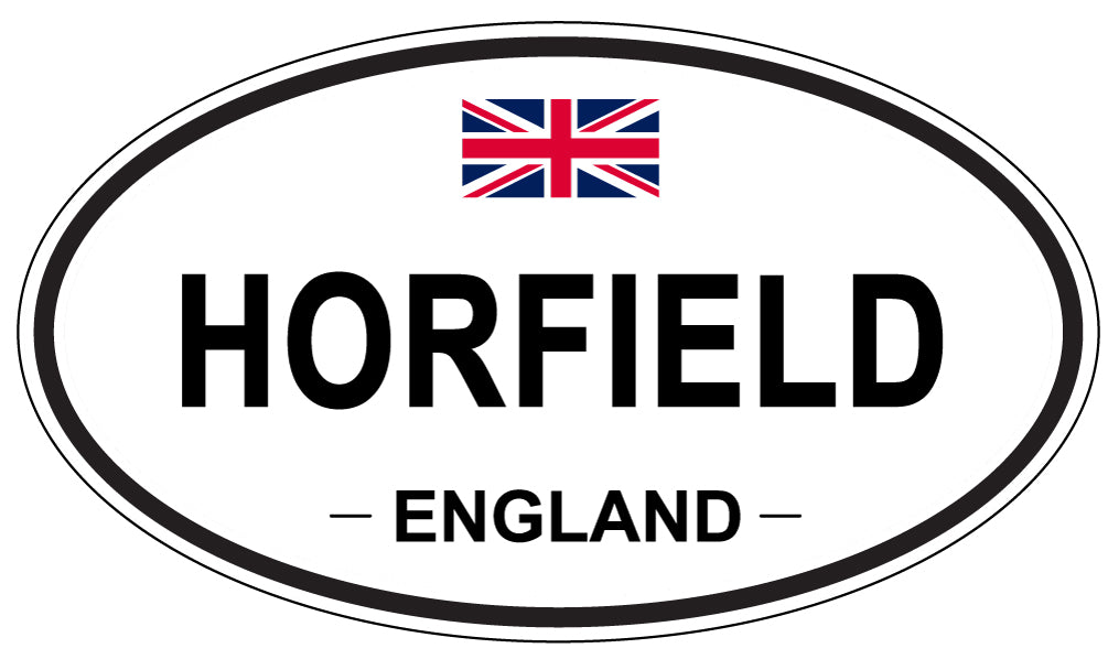 HORFIELD, England - Oval Magnet