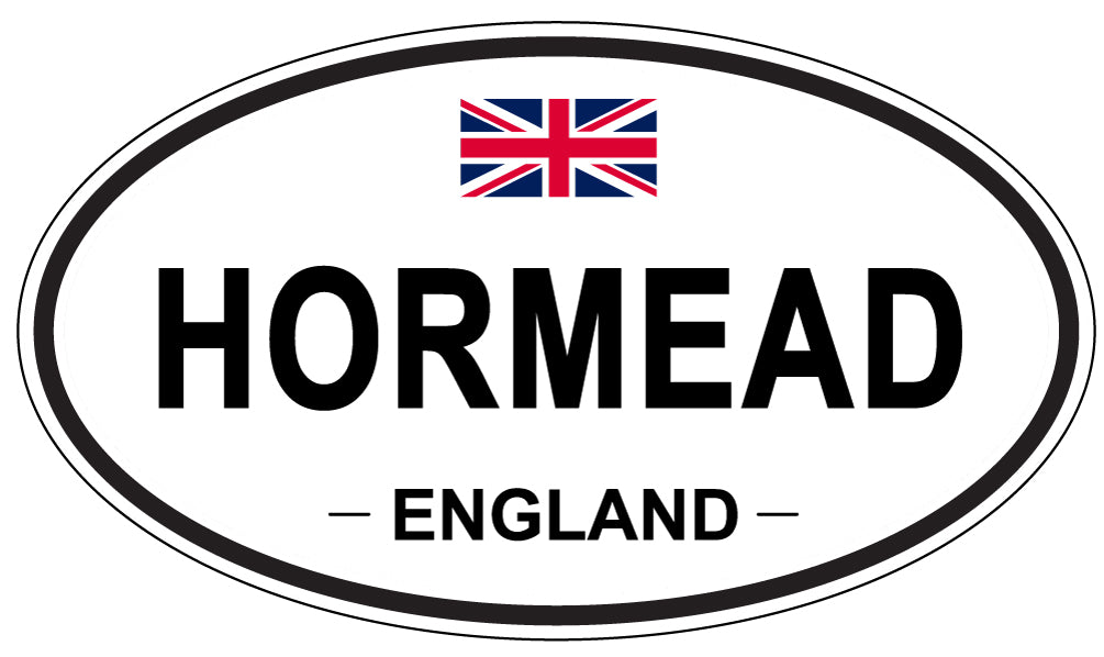 HORMEAD, England - Oval Magnet