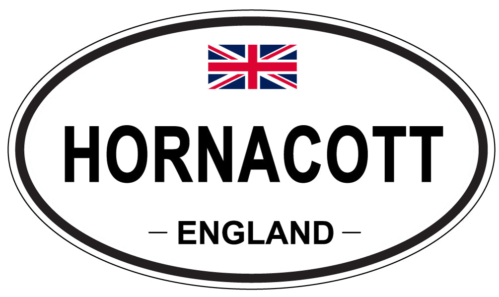 HORNACOTT, England - Oval Magnet