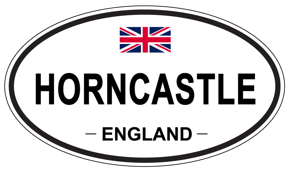 HORNCASTLE, England - Oval Magnet