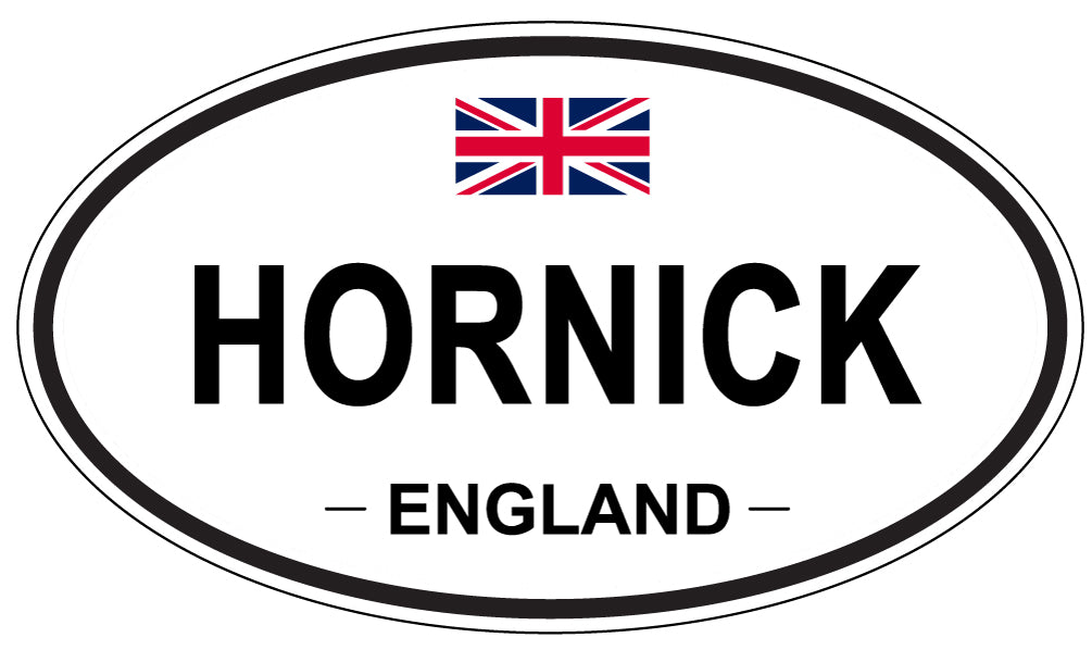 HORNICK, England - Oval Magnet