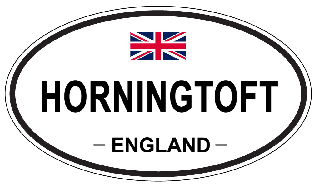 HORNINGTOFT, England - Oval Magnet