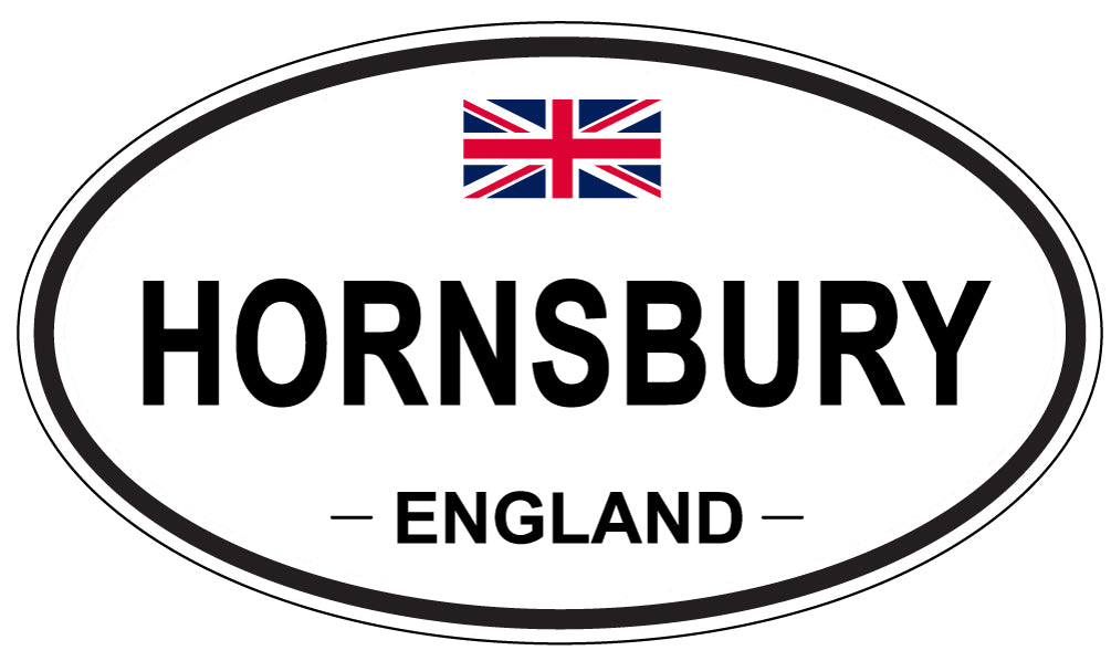 HORNSBURY, England - Oval Magnet