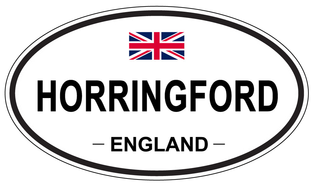 HORRINGFORD, England - Oval Magnet