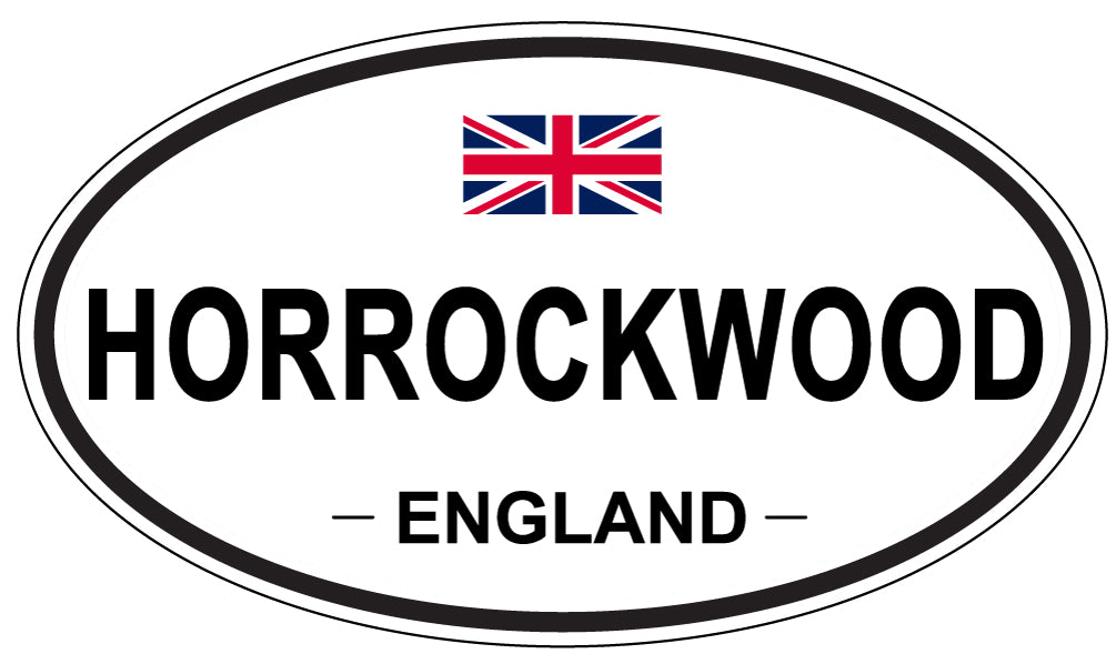 HORROCKWOOD, ENGLAND - Oval Sticker