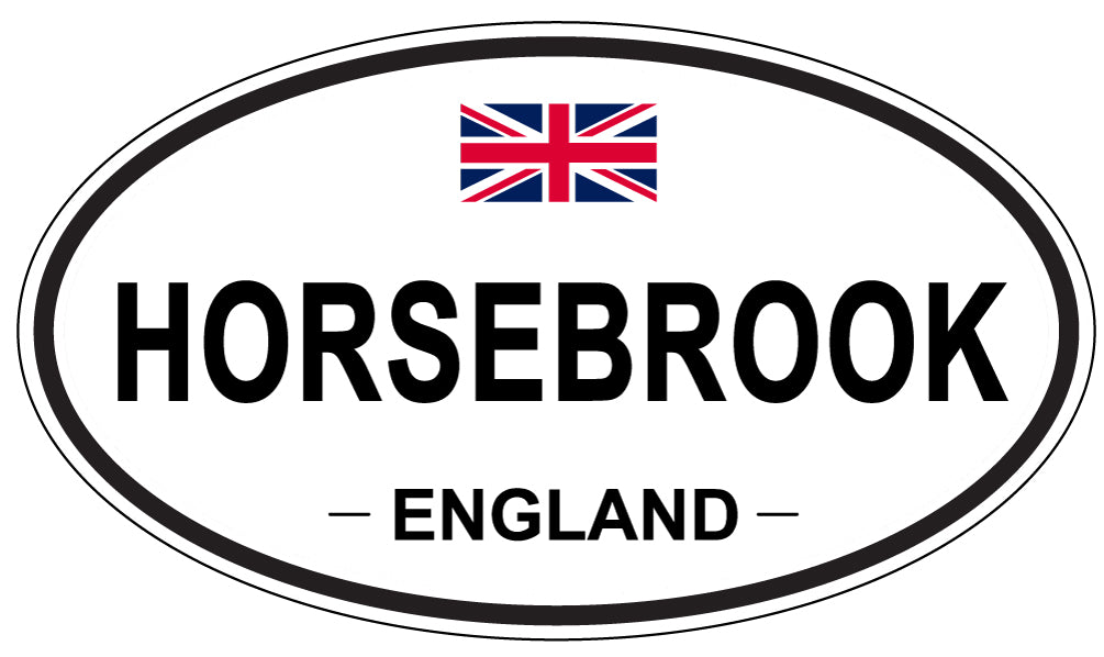 HORSEBROOK, England - Oval Magnet