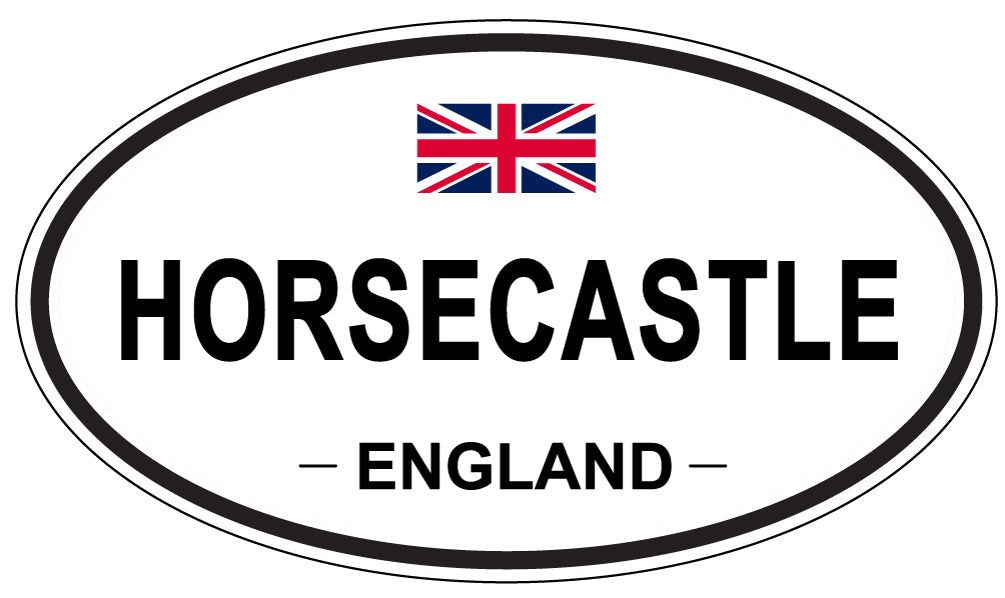 HORSECASTLE, England - Oval Magnet