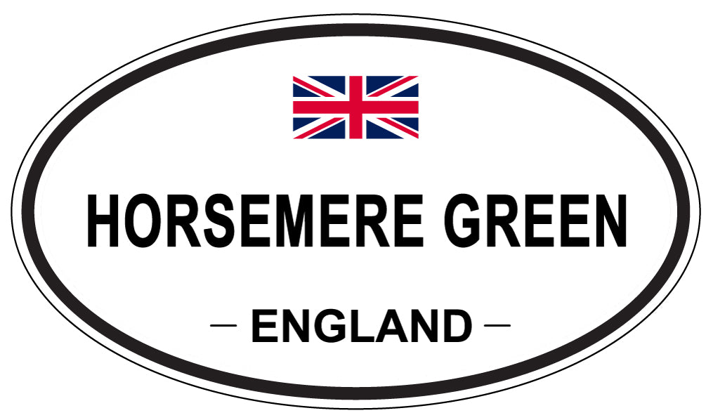 HORSEMERE GREEN, England - Oval Magnet