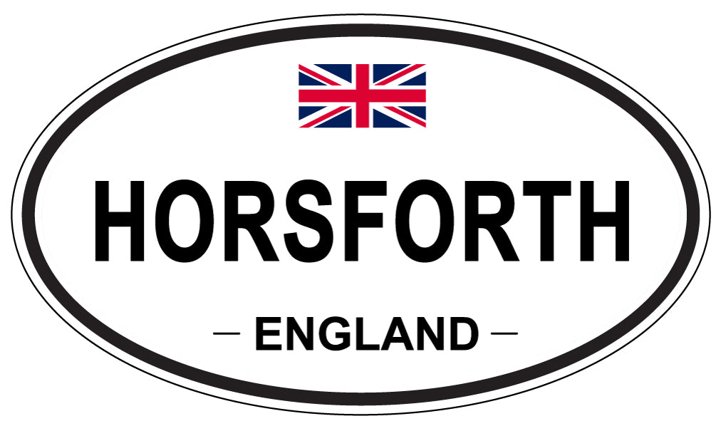 HORSFORTH, England - Oval Magnet
