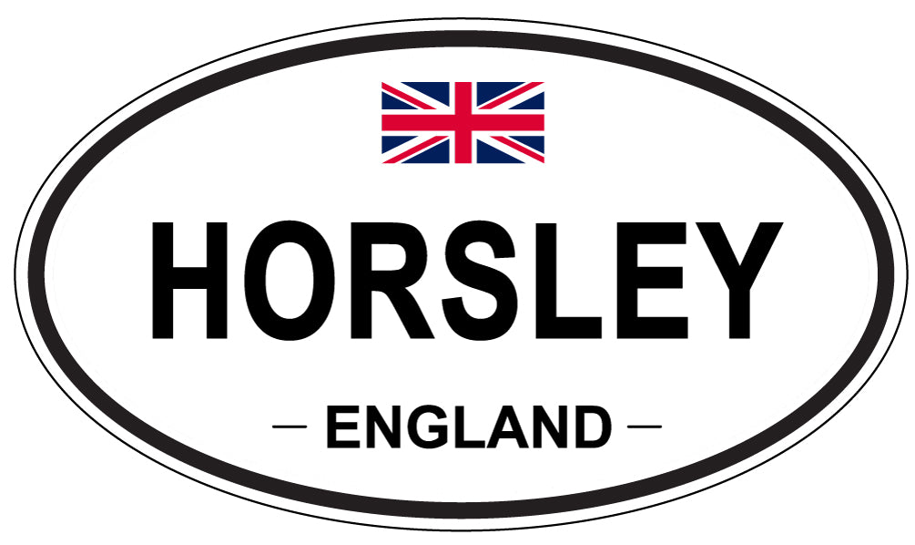 HORSLEY, England - Oval Magnet
