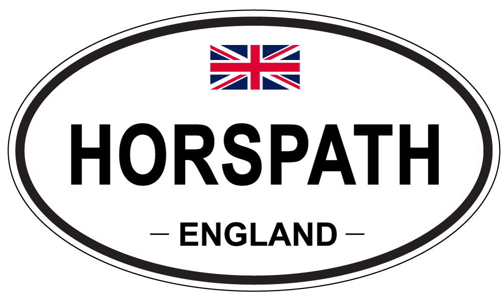 HORSPATH, England - Oval Magnet