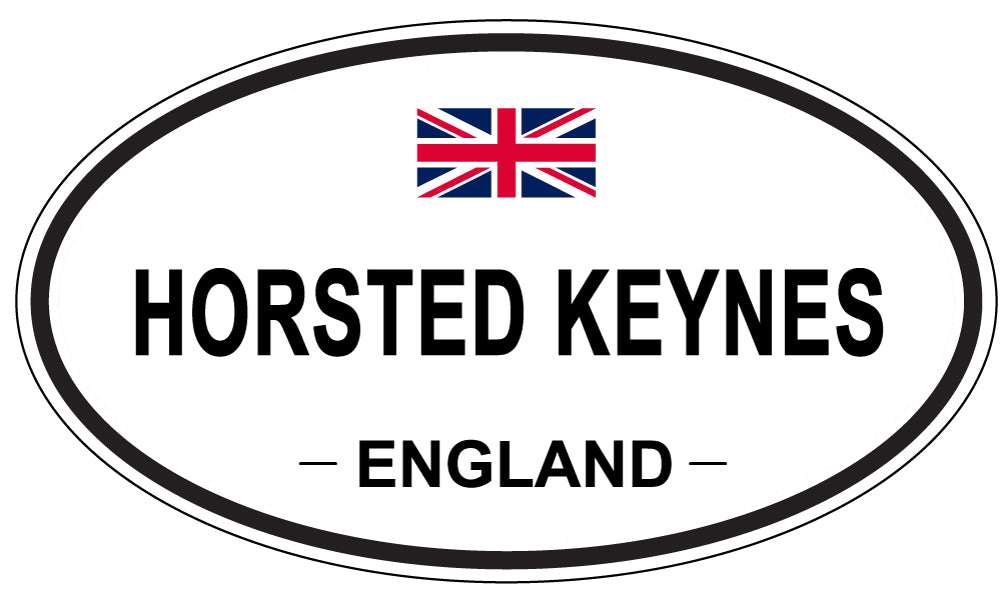 HORSTED KEYNES, England - Oval Magnet