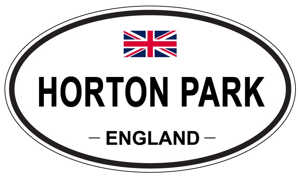 HORTON PARK, England - Oval Magnet