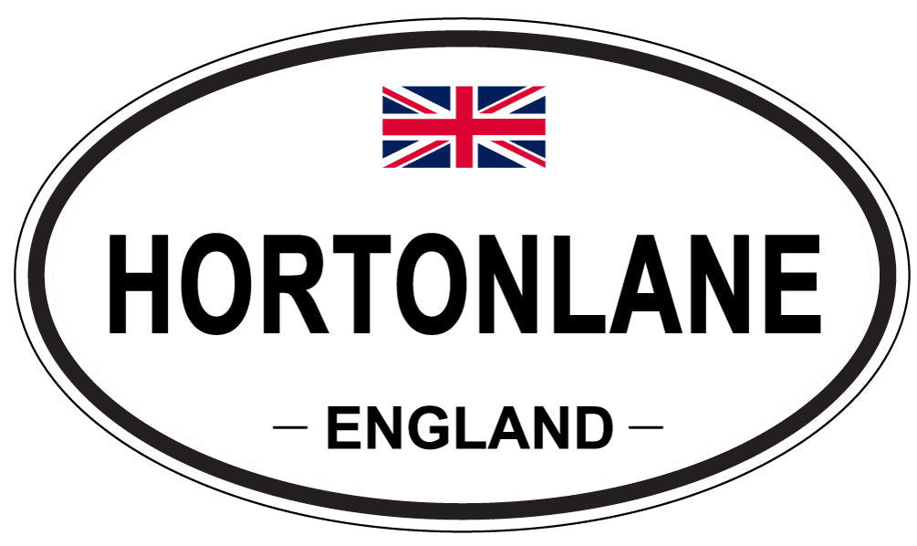 HORTONLANE, England - Oval Magnet