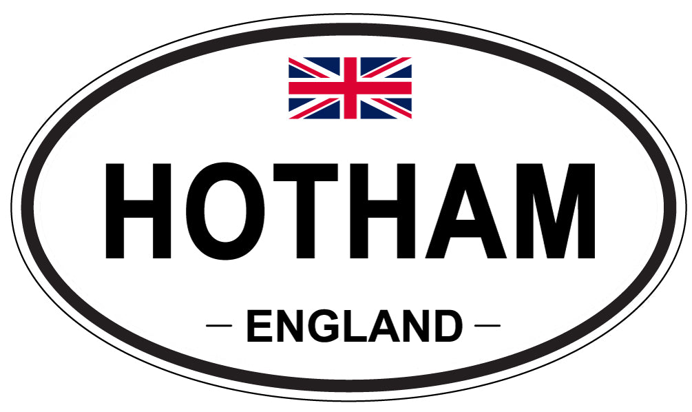 HOTHAM, England - Oval Magnet