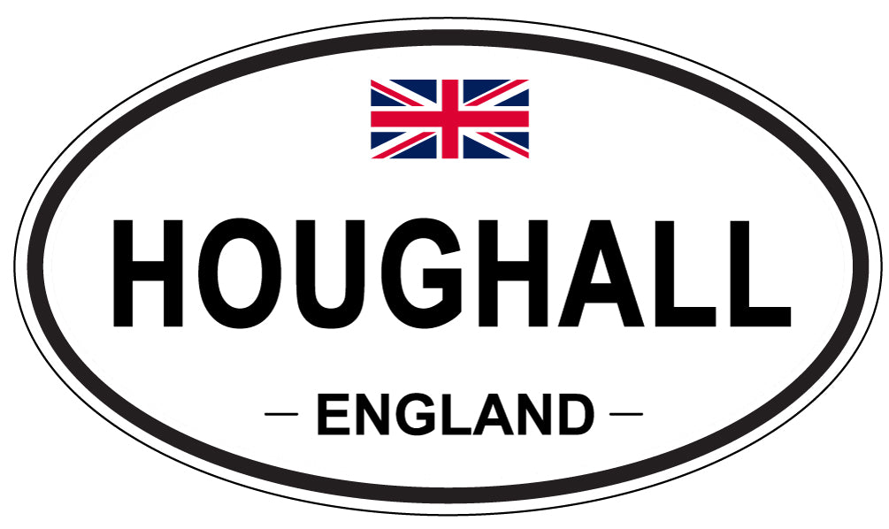 HOUGHALL, England - Oval Magnet