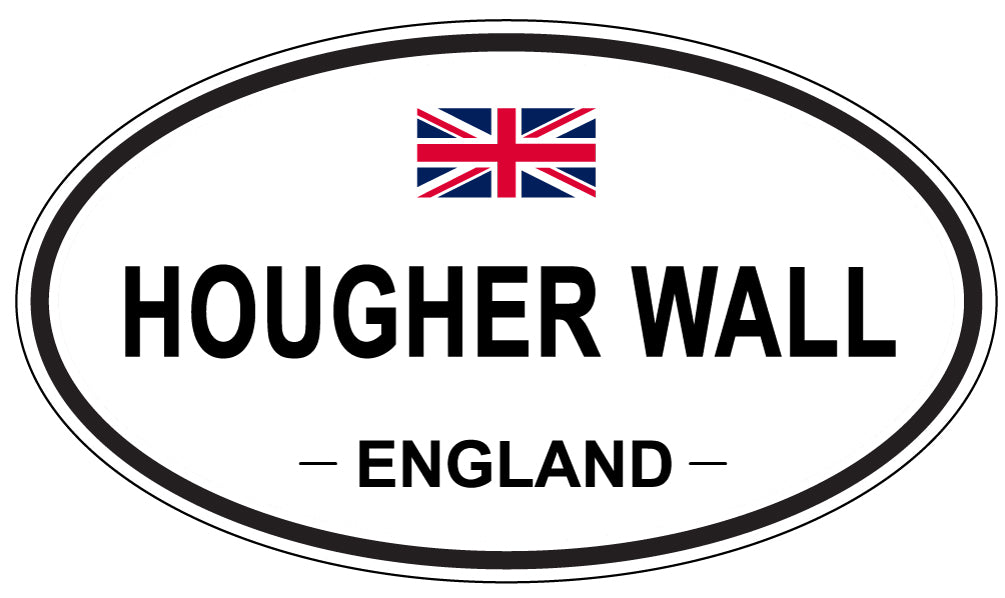 HOUGHER WALL, England - Oval Magnet