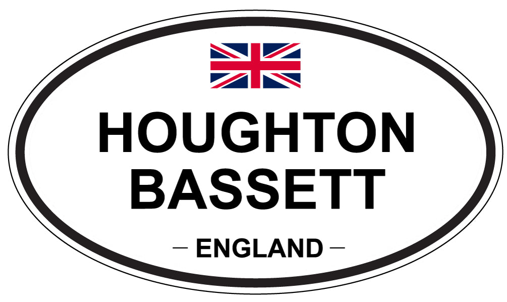HOUGHTON BASSETT, England - Oval Magnet