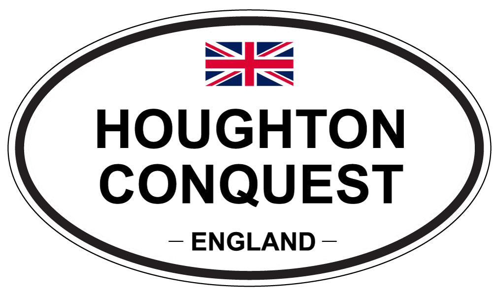 HOUGHTON CONQUEST, England - Oval Magnet