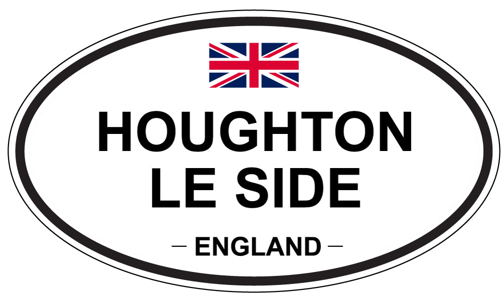 HOUGHTON LE SIDE, England - Oval Magnet