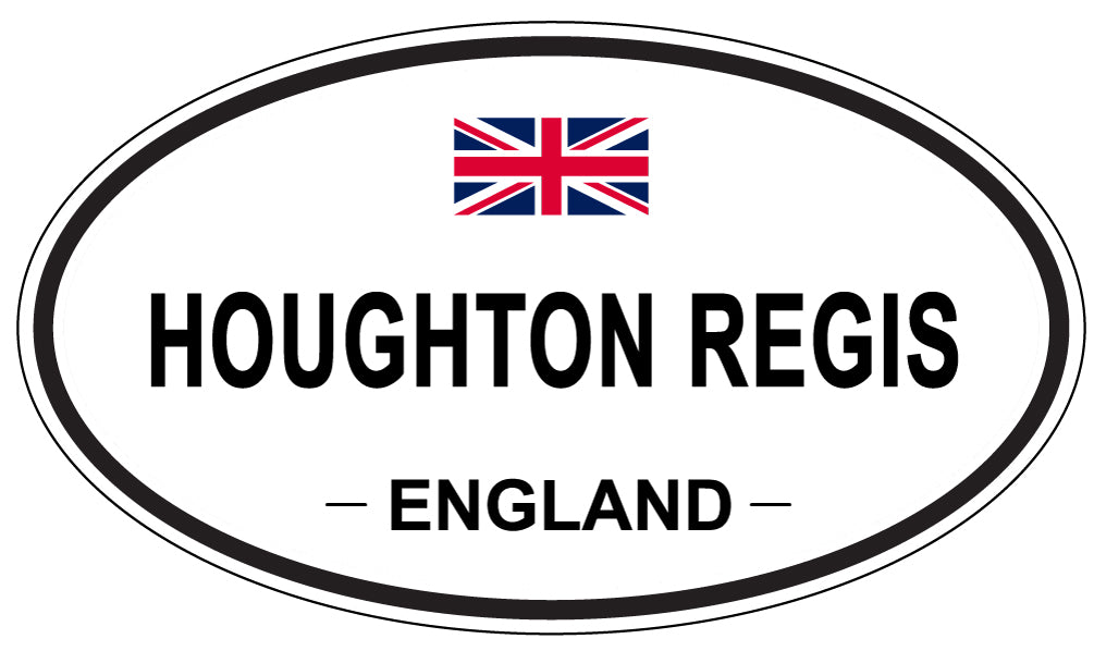 HOUGHTON REGIS, England - Oval Magnet