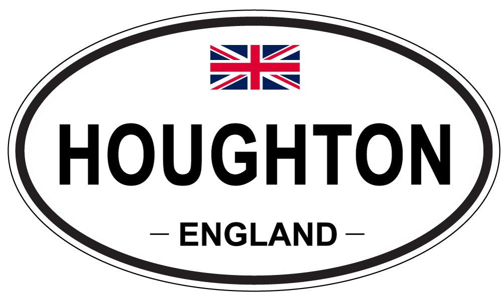HOUGHTON, England - Oval Magnet