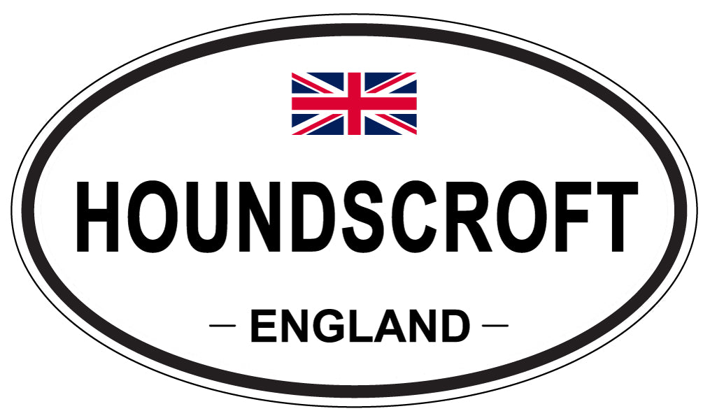 HOUNDSCROFT, England - Oval Magnet