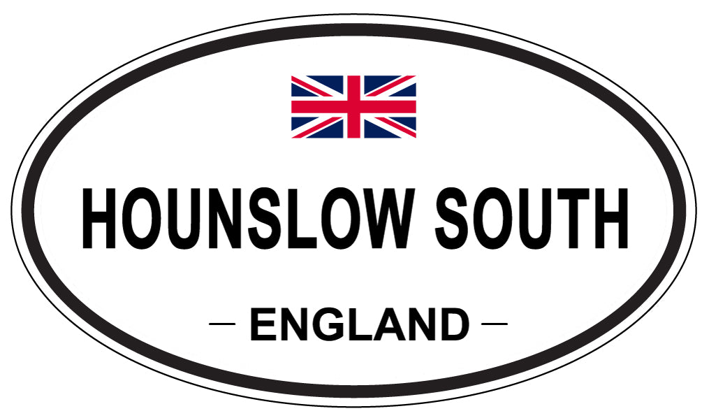 HOUNSLOW SOUTH, England - Oval Magnet