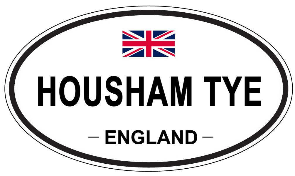 HOUSHAM TYE, ENGLAND - Oval Sticker