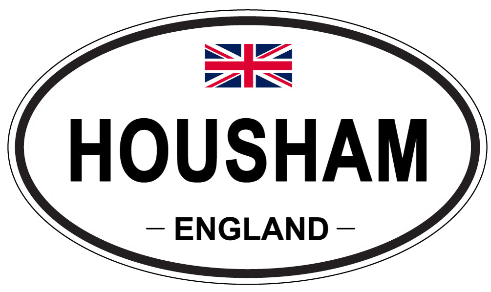 HOUSHAM, England - Oval Magnet