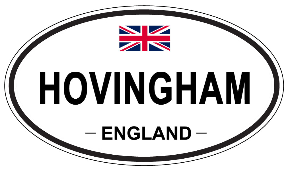 HOVINGHAM, England - Oval Magnet