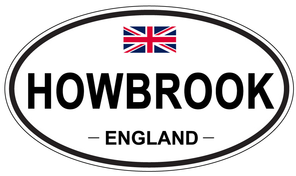 HOWBROOK, England - Oval Magnet