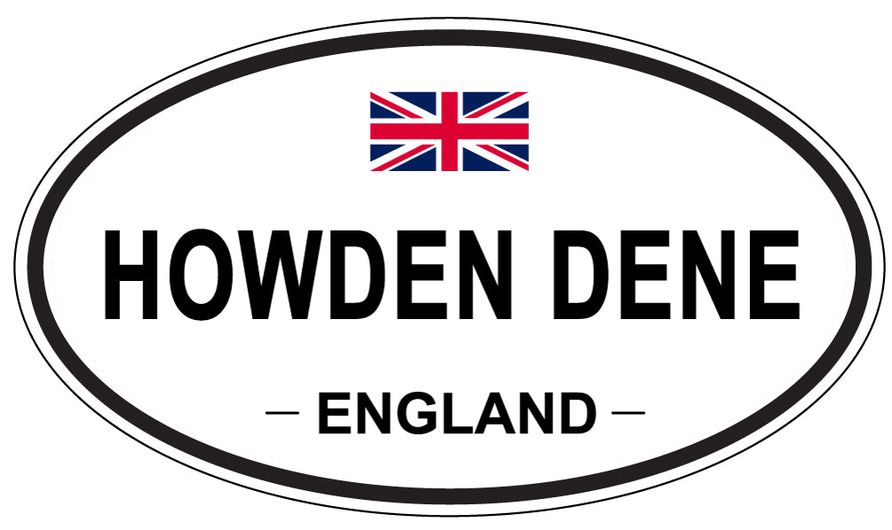 HOWDEN DENE, England - Oval Magnet
