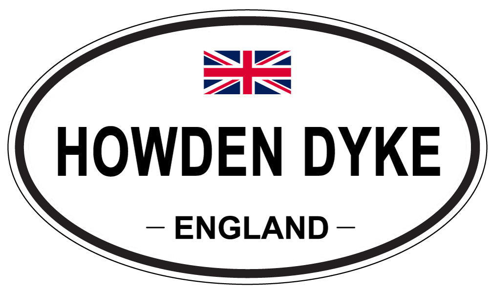 HOWDEN DYKE, England - Oval Magnet